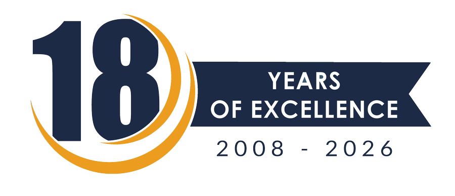 18 years of excellence, 2008 to 2026